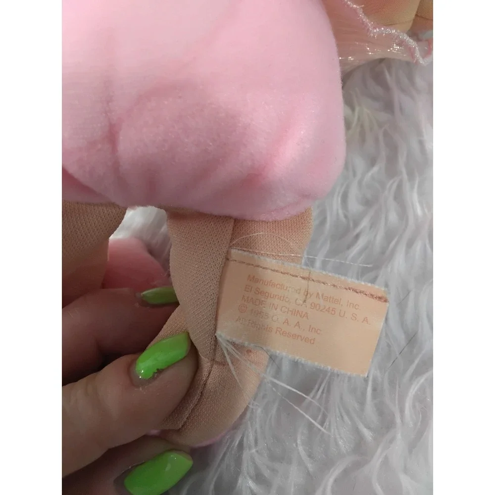 Vintage 1995 Cabbage Patch Kids Butterfly Fairy‎ Doll Pink Tutu Blonde Mattel